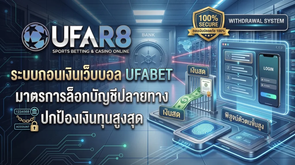 ระบบถอนเงินเว็บแทงบอล